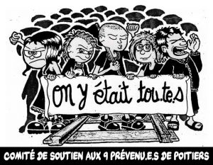 Soutien aux 9 prévenu-es de Poitiers : un blog et une pétition en ligne