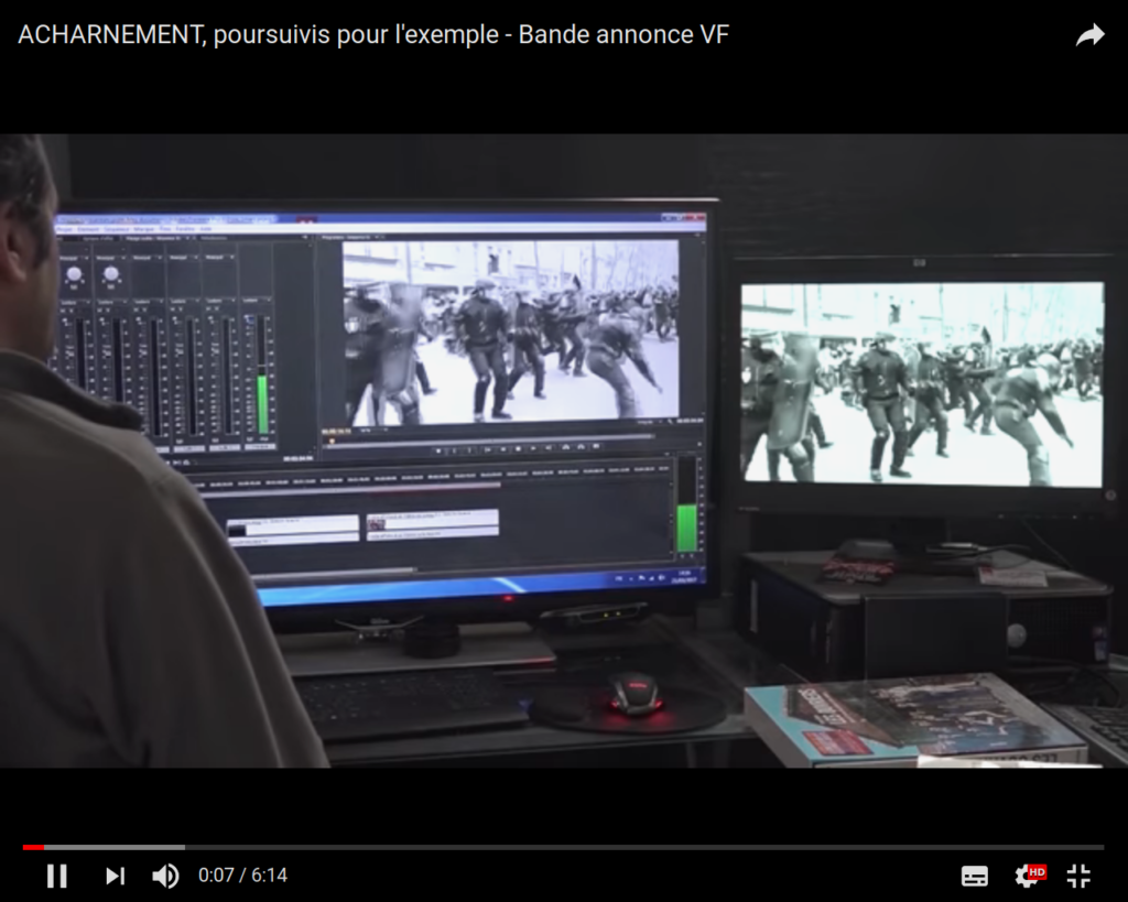 Projection du documentaire « Acharnement, poursuivis pour l&rsquo;exemple »