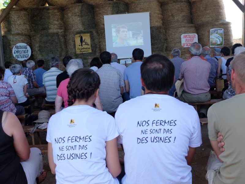 La Confédération Paysanne Nouvelle Aquitaine rencontre les services de la Région