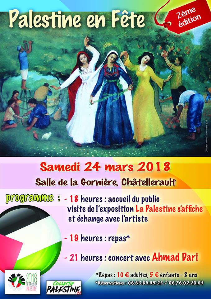 Palestine en fête à Châtellerault