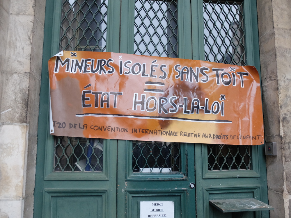 Manifestation pour les migrant-es à Poitiers