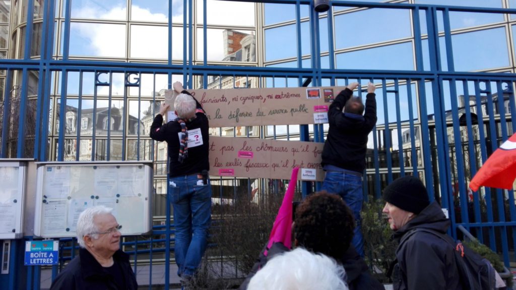 Vidéo de la CGT 86 sur la manifestation du 22 mars 2018