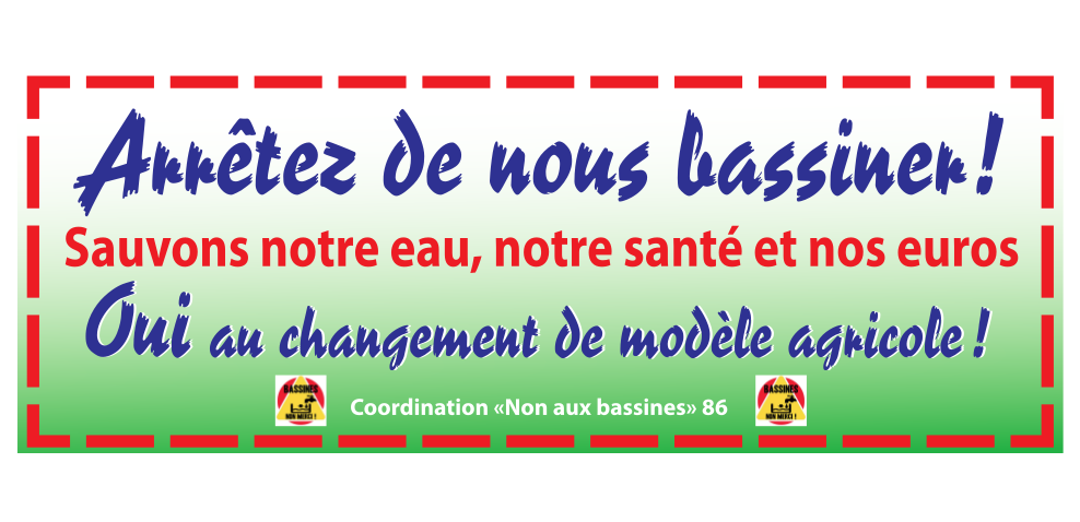 Rassemblement devant le Comité de suivi des usages de l&rsquo;eau