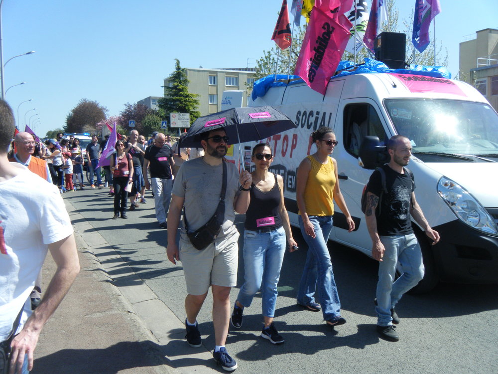 Mobilisation du 19 avril à Poitiers
