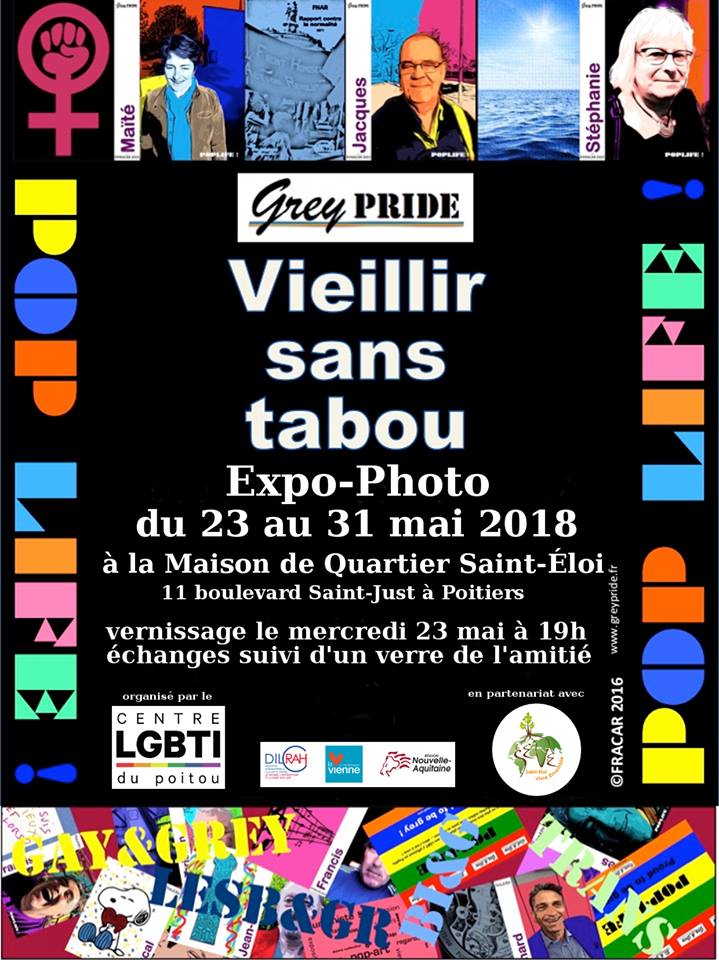 Grey Pride : vieillir sans tabou