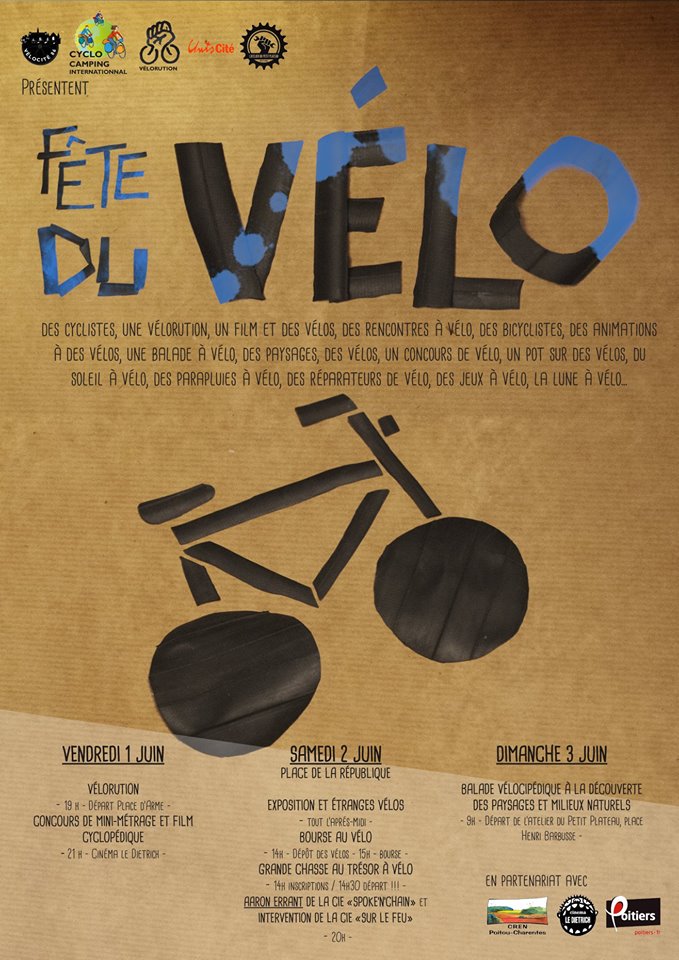 Fête du vélo à Poitiers