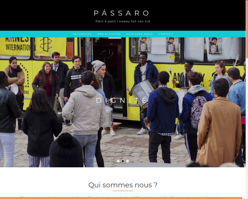 Passaro  : un site et une nouvelle association à Poitiers pour aider concrètement les migrants