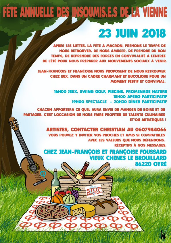 Fête annuelle des insoumis-es de la Vienne
