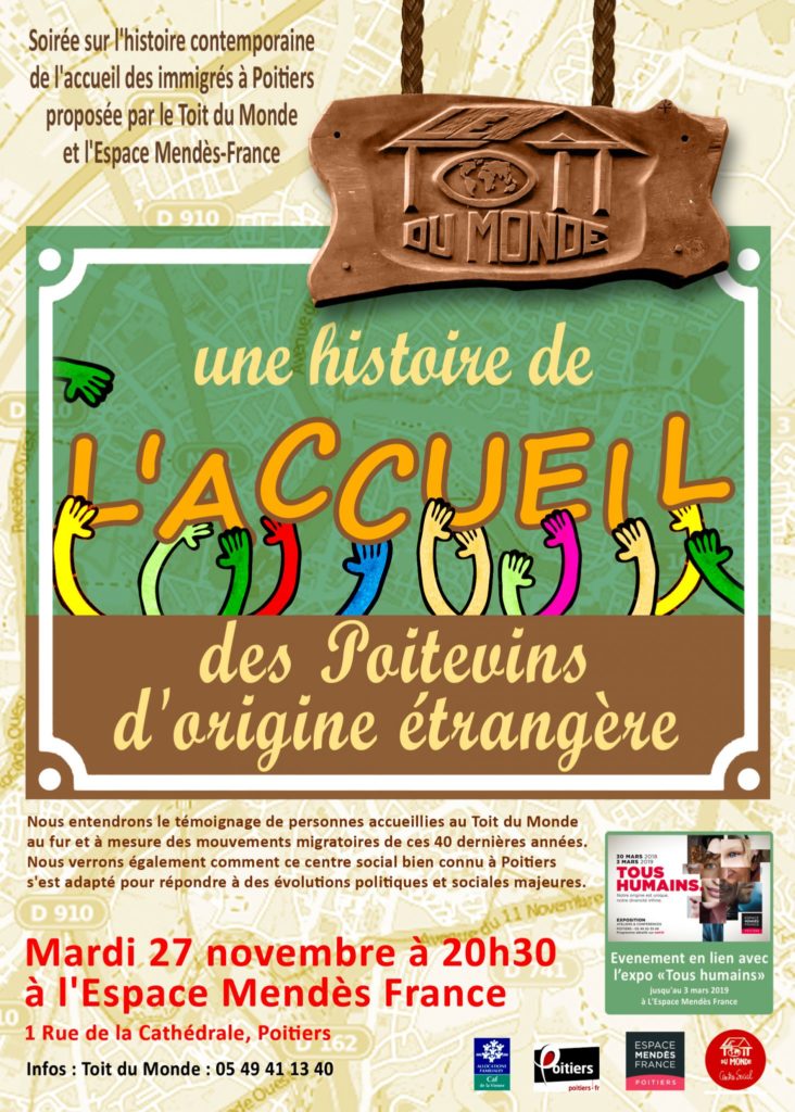 Histoire de l&rsquo;accueil des poitevins d&rsquo;origine étrangère