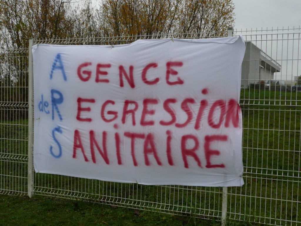[photos] Châtellerault : manifestation de défense du Groupe Hospitalier Nord Vienne