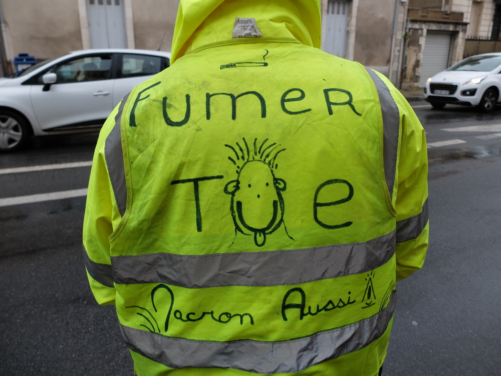 [photos – vidéos] Poitiers, Châtellerault et une réflexion sur les gilets jaunes.