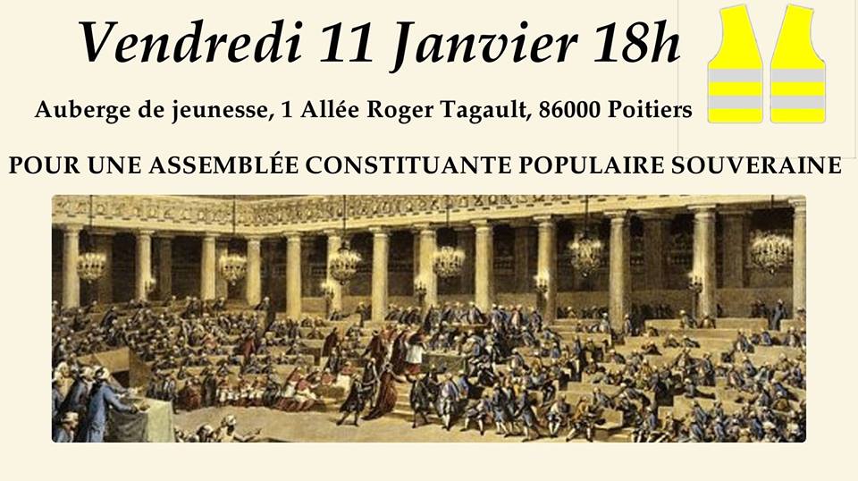 Assemblée constituante gilets jaunes Poitiers chapitre II