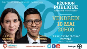 Européennes, pourquoi voter ? Le 10 mai aux Salons de Blossac