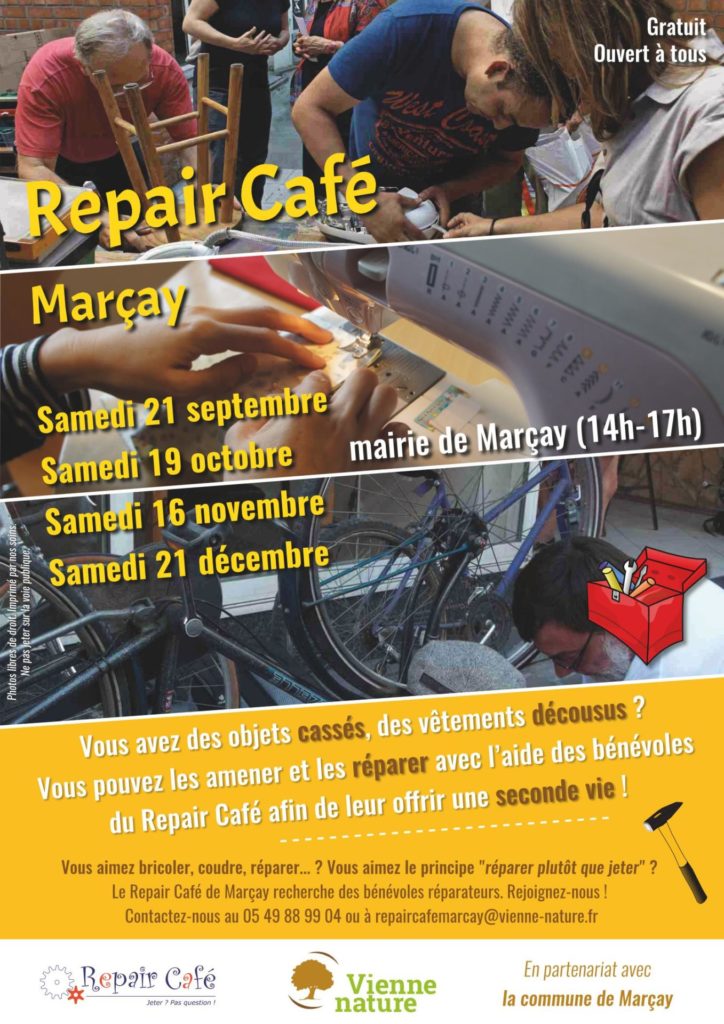 Repair Café, le café réparation en bas de chez vous !
