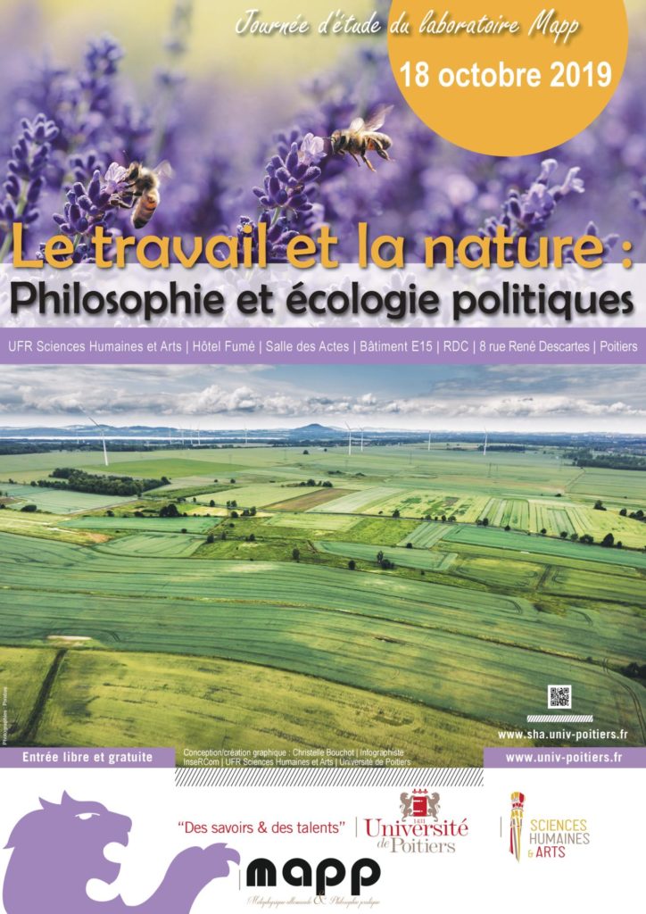 Journée d’étude « Le travail et la nature : philosophie et écologie politiques »