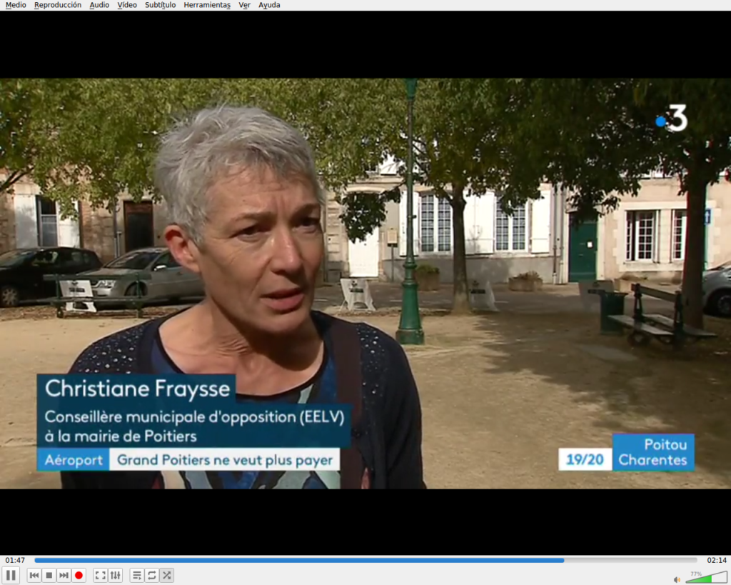 [vidéo] L’aéroport de Poitiers Biard au 19/20 de France 3