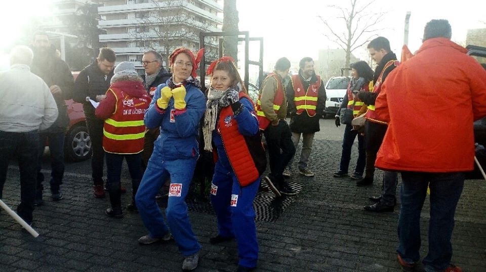 [Photos] Manif Réforme retraites Châtellerault vendredi 24 janvier 2020