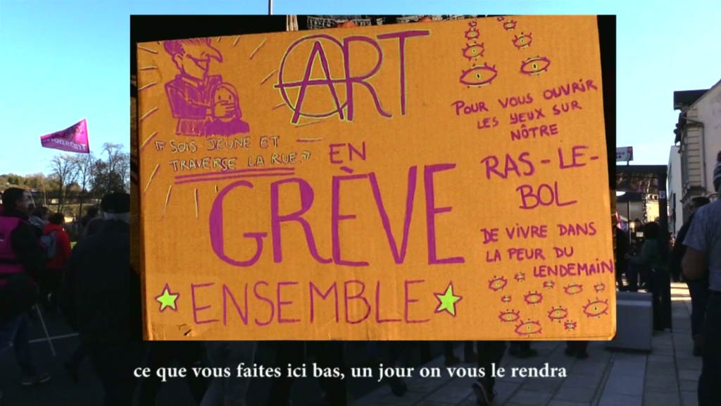 POITIERS  Huitième manifestation contre la Réforme des retraites. Du soleil et beaucoup d’ambiance ! Jeudi 16 janvier 2020