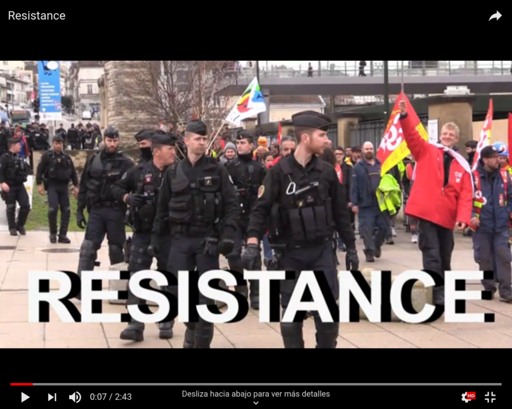 [vidéo] La CGT86 à Angoulême pour accueillir Macron le 30 janvier