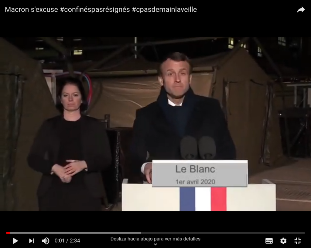 Macron à la maternité du Blanc (86) ce mercredi !