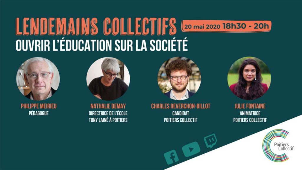 Conférence débat en ligne sur l’Éducation