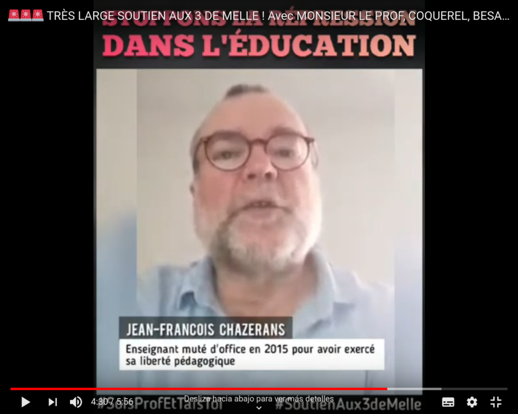 Stoppons la répression du Rectorat de Poitiers