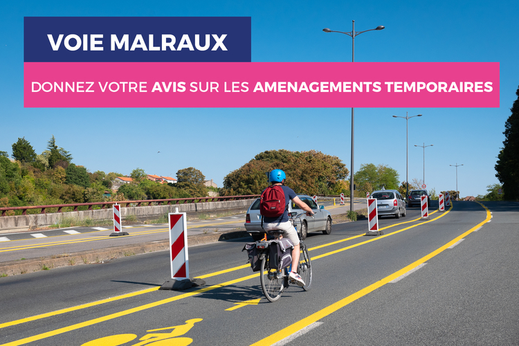 Piste cyclable sur la Pénétrante à Poitiers : donnez votre avis