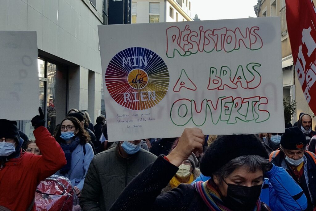 [Photos] 18 décembre à Poitiers : les solidarités contre l’extrême-droite