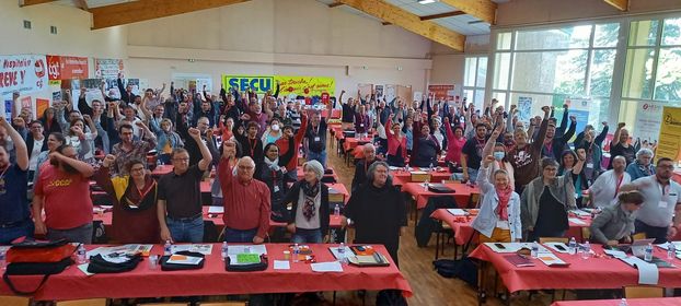 [Photos] Le congrès de l’Union départemental CGT se déroule en ce moment