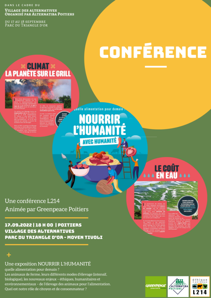 Conférence et une exposition : Nourrir l&rsquo;humanité avec humanité