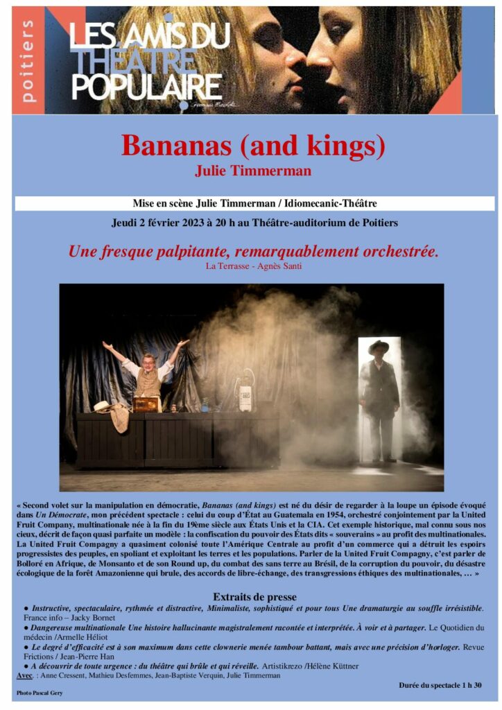 Bananas (and kings) : le procès de la United Fruit Company et des républiques bananières.
