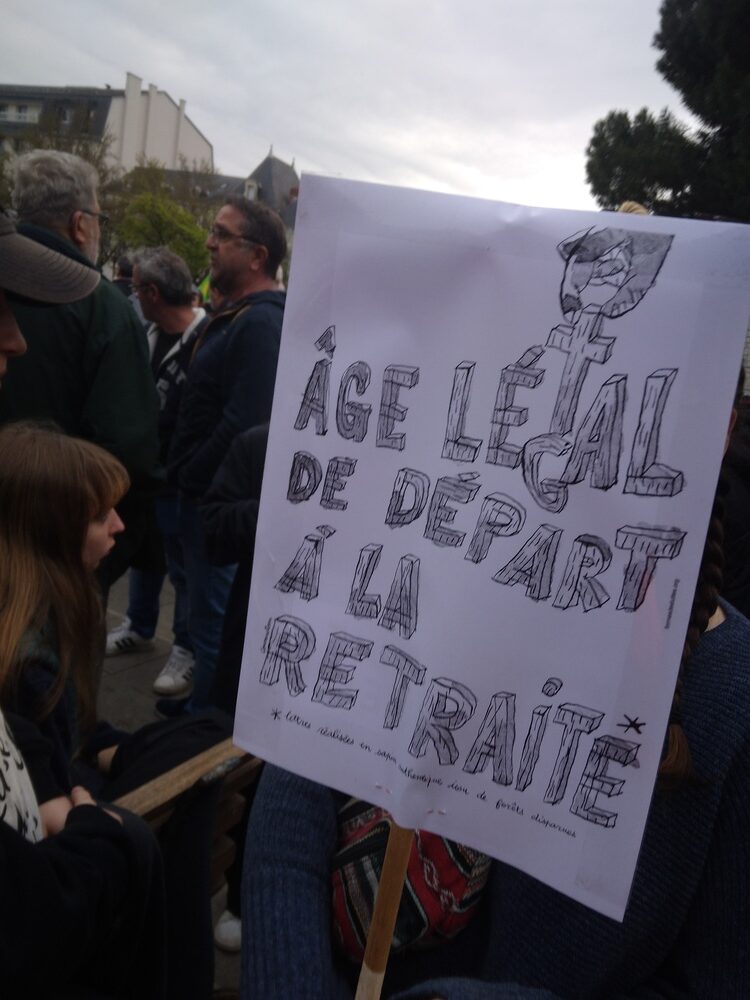 [Photos] Manifestation du 6 avril 2023 contre la réforme des retraites à Châtellerault.