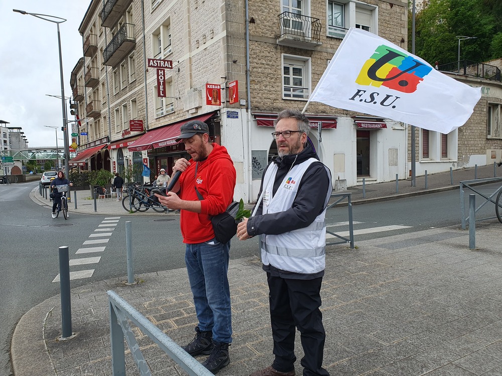 « Le 1er mai : salaire, justice, syndicat et Paix ! ». Discours de l’intersyndicale au 1er mai à Poitiers