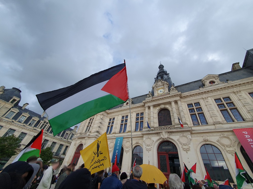 [photos] Rassemblement pour la Palestine. Non à une 2° Nakba