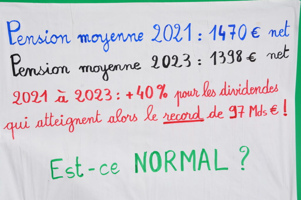 [Photos-Vidéo] Avec le « G9 » , 10 ans d’actions, de revendications et de manifestations pour la défense des retraité.es
