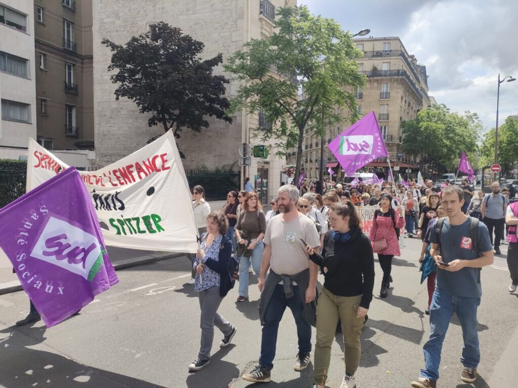 [Photos] SUD Santé-Sociaux86 à Paris le 4 juin !