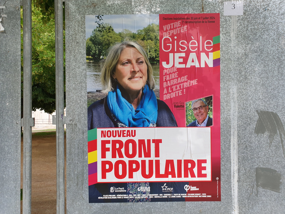 [Vidéos] Après les législatives, entretien avec Gisèle Jean, candidate du NFP, 3ème circonscription de la Vienne