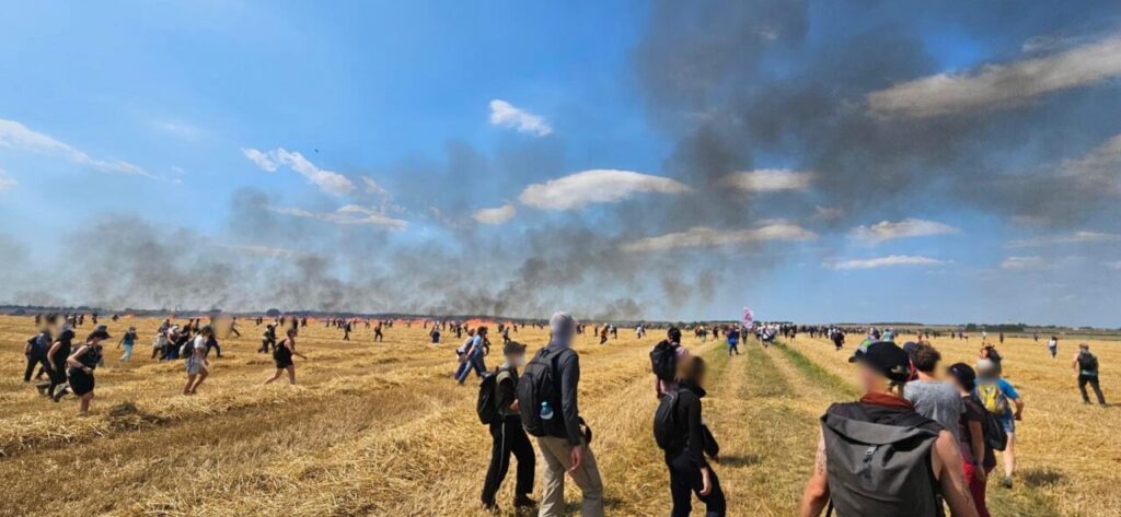 [Photos] Communiqué. Récapitulatif de la manifestation anti-bassines du 19 juillet 2024