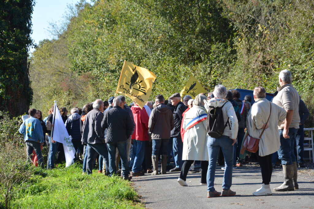 [Photos-Vidéos] « L’agro-électricité » contre les paysan.ne.s !