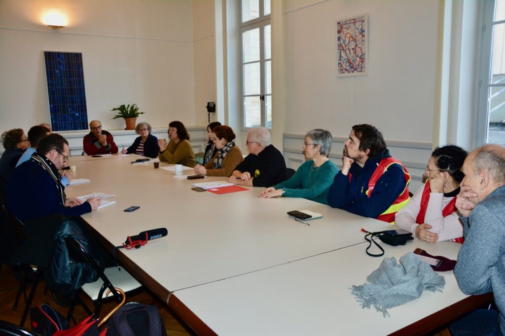 [Vidéos] Bureau de poste Poitiers-Libération : conférence de presse du 29 janvier