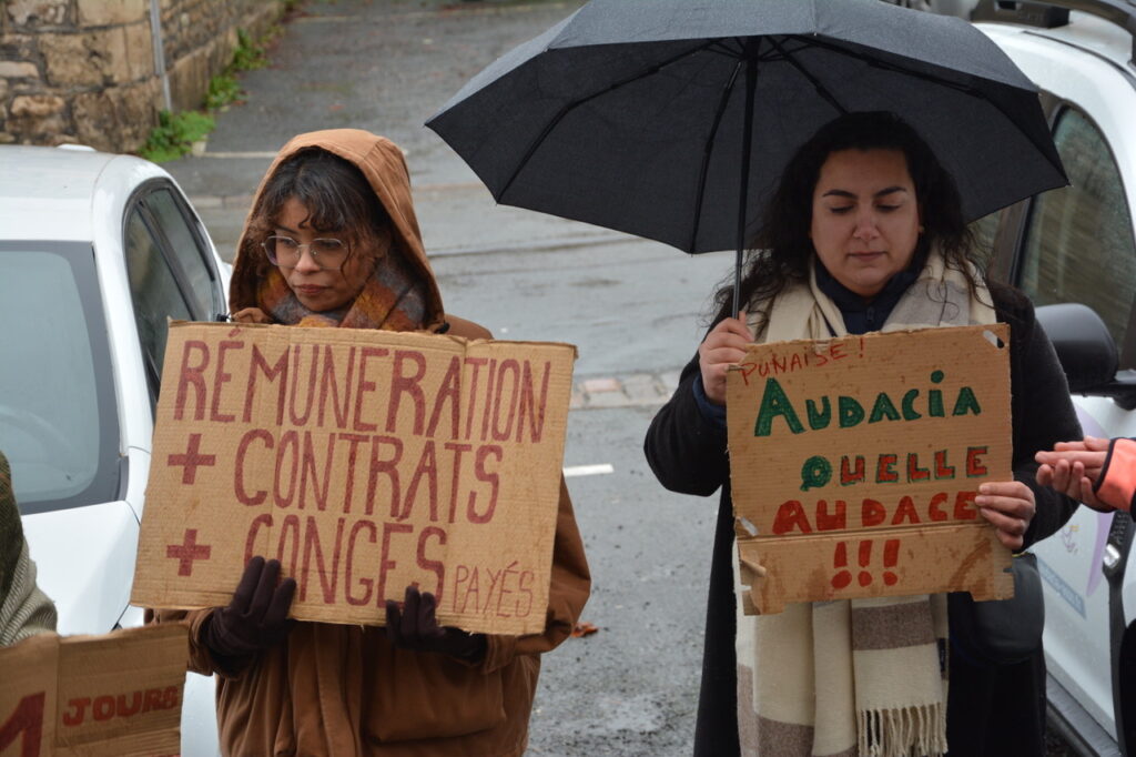 [Photos-Vidéos] Les salarié.es d’Audacia en grève : quelle audace !