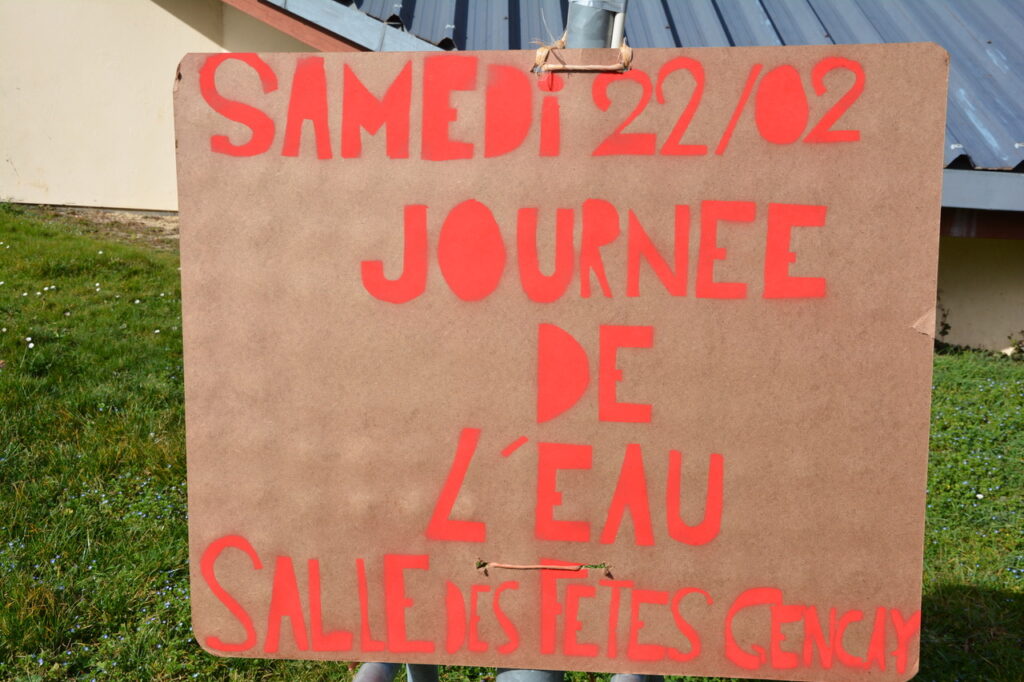 [Photos-Vidéos] Le 22 février à Gençay : pour l’eau, bien commun !