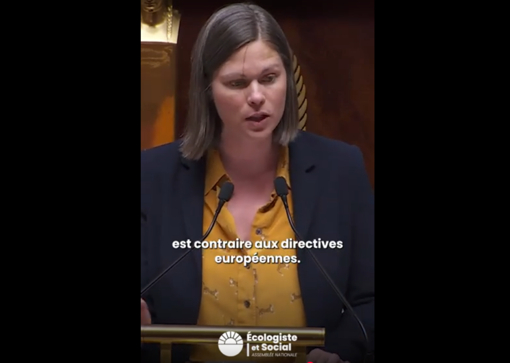 [vidéo] Discours de la député Écologiste-NFP de la Vienne L. Belluco. « Votre simplification c’est la tronçonneuse de Milei »