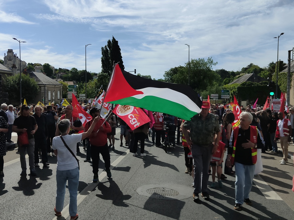 [vidéo] La Palestine à Poitiers ce 1er mai
