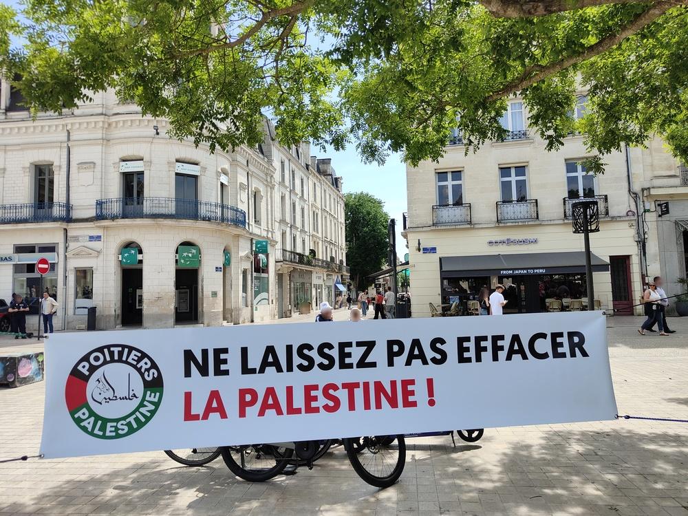 [Photos] A Poitiers samedi 31 mai : urgence Palestine