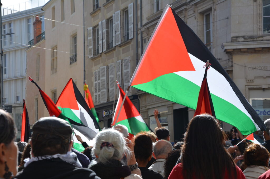 [Photos-Vidéos] Samedi 4 octobre à Poitiers avec la Palestine