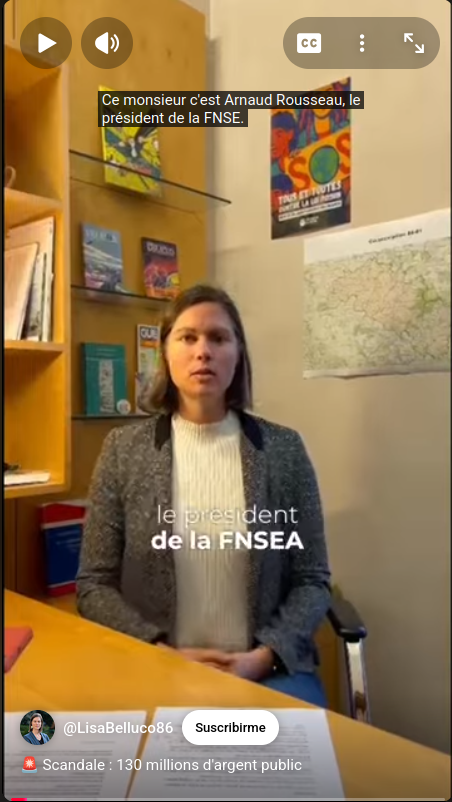 Deux vidéos de la députée de la Vienne Les Écologistes-NFP, Lisa Belluco