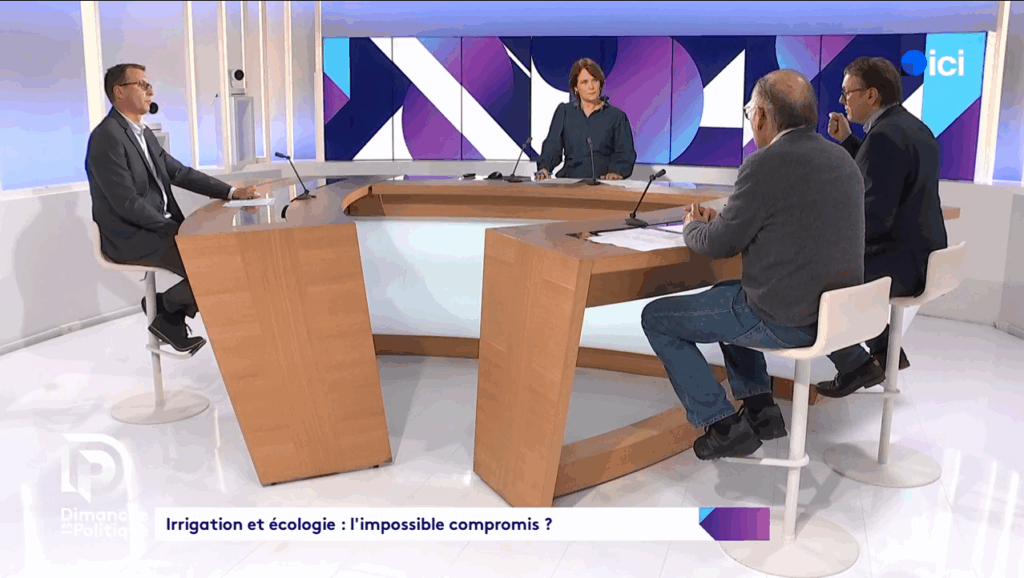 [vidéo] Dimanche en politique Poitou Charentes : Irrigation – écologie : l’impossible compromis ?