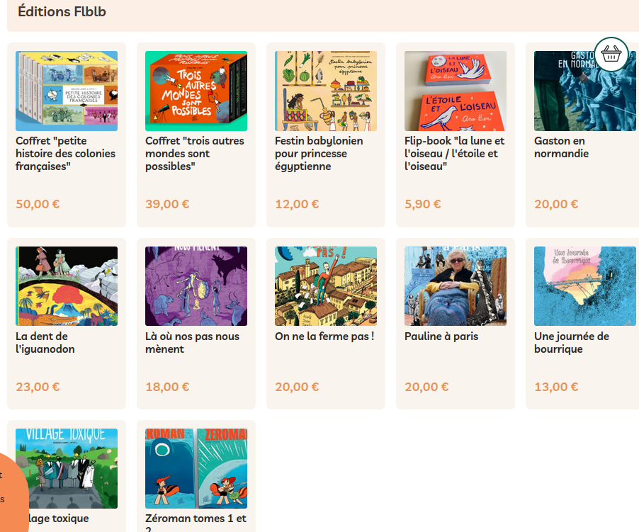 Les livres de FLBLB sur internet… en circuit court !