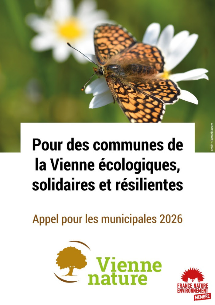 Vienne Nature : appel pour les municipales 2026